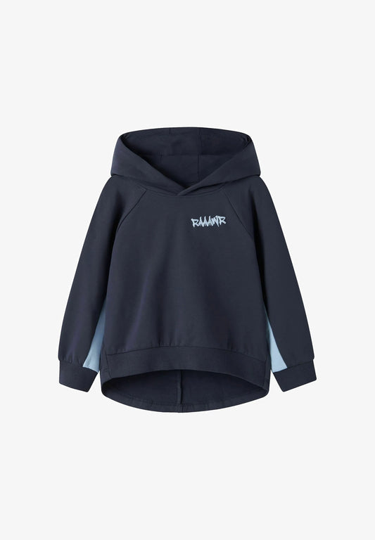 Hoodie Bentu, mörkblå