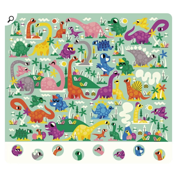 Aktivitetskort Dinosaurier