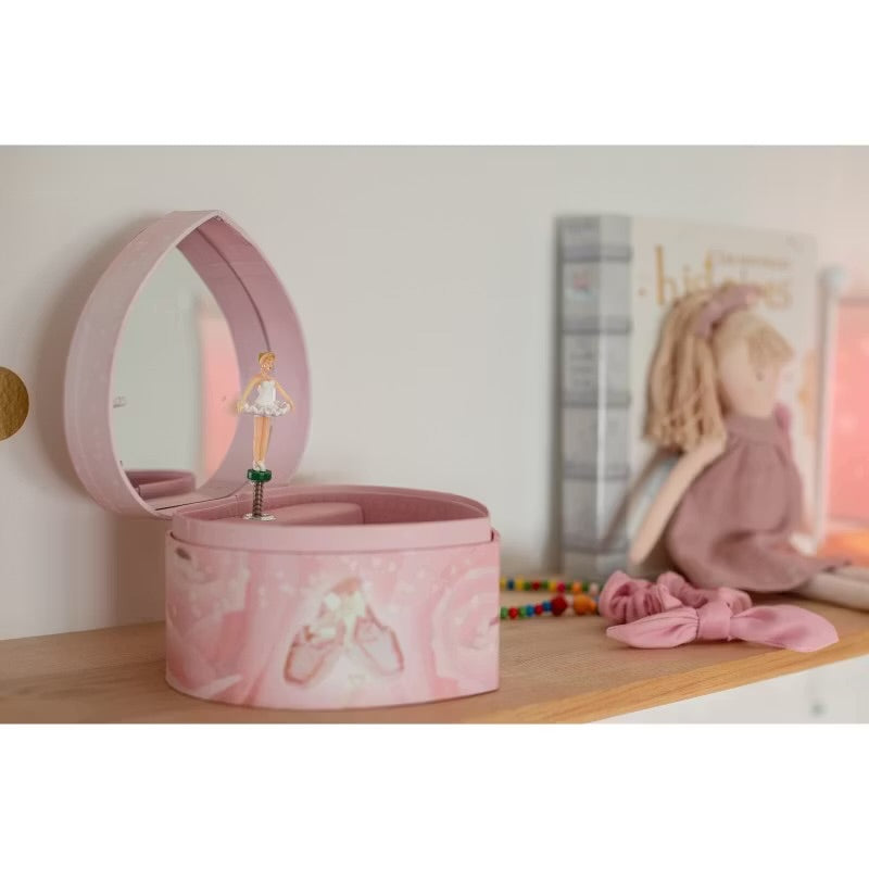 Smyckeskrin hjärta Ballerina