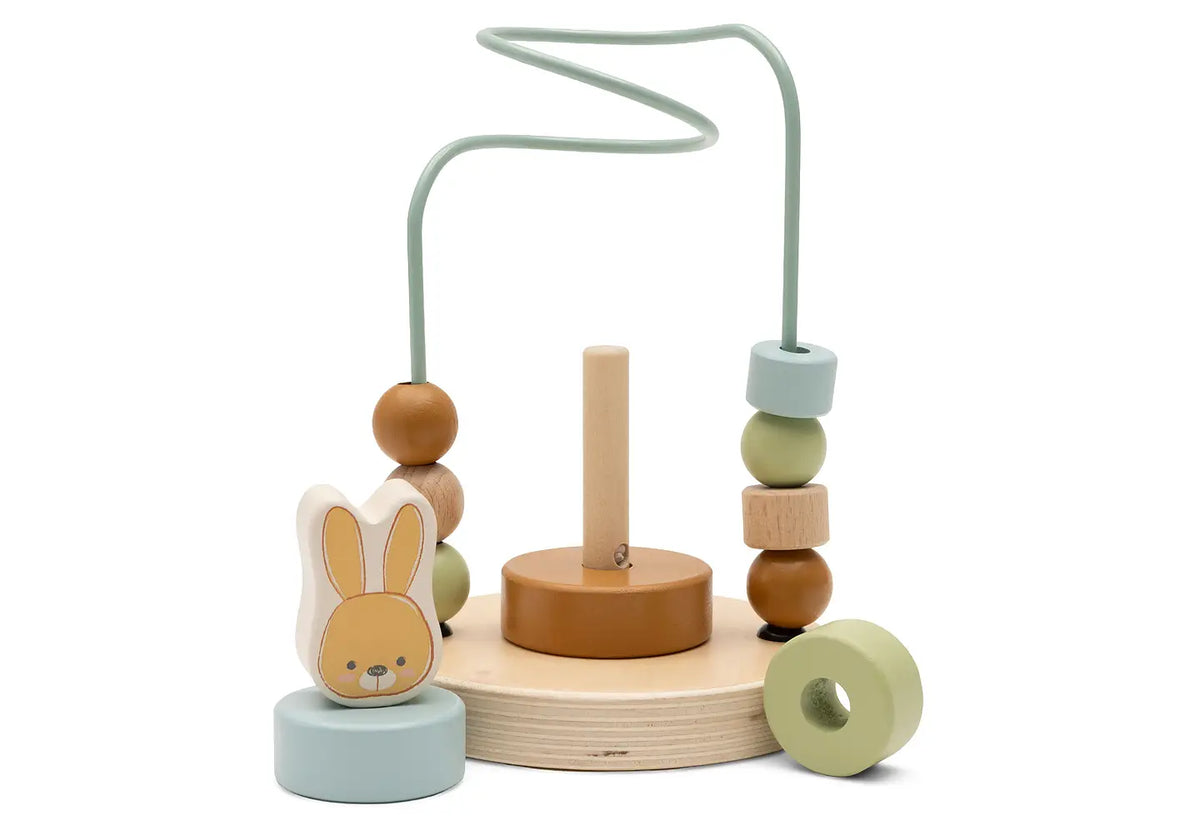 Jollein Trätorn med kulram Bunny Luz