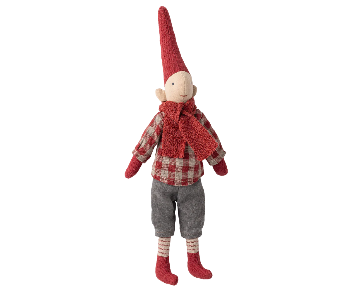 Pixy, storlek 1, pojke med rutig skjorta