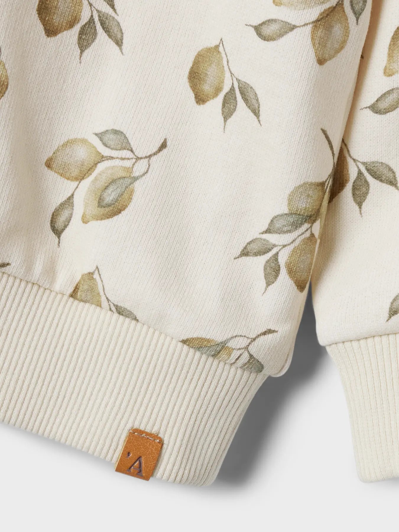 Sweatshirt med citroner