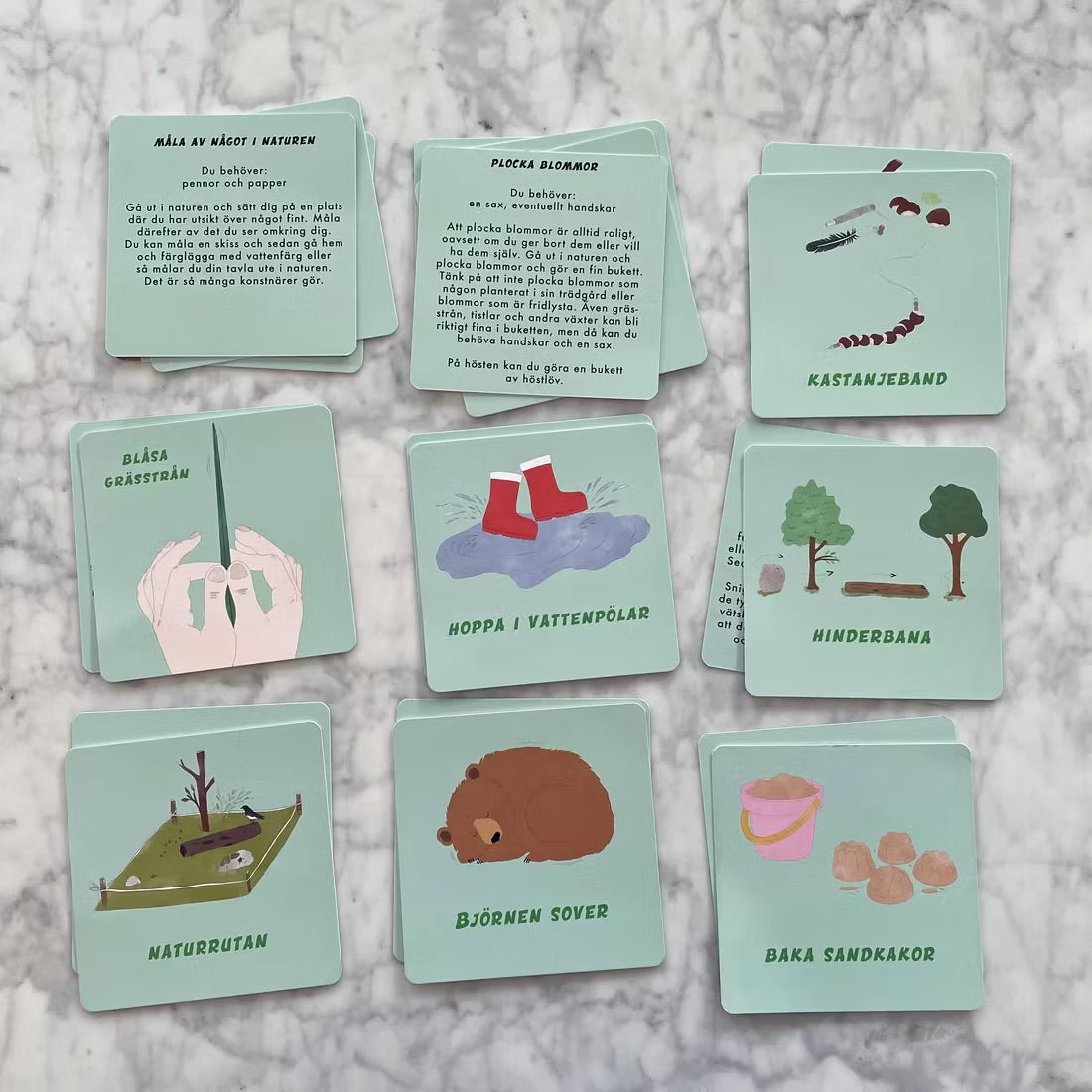 Aktivitetskort Naturen
