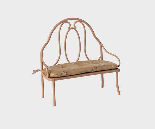 Vintage bench, dark powder
