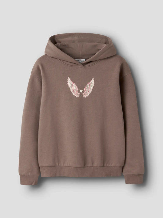 Hoodie Lotuse, brun