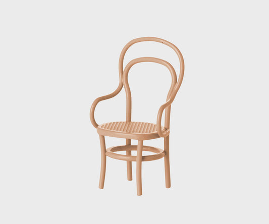 Vintage chair, dark powder