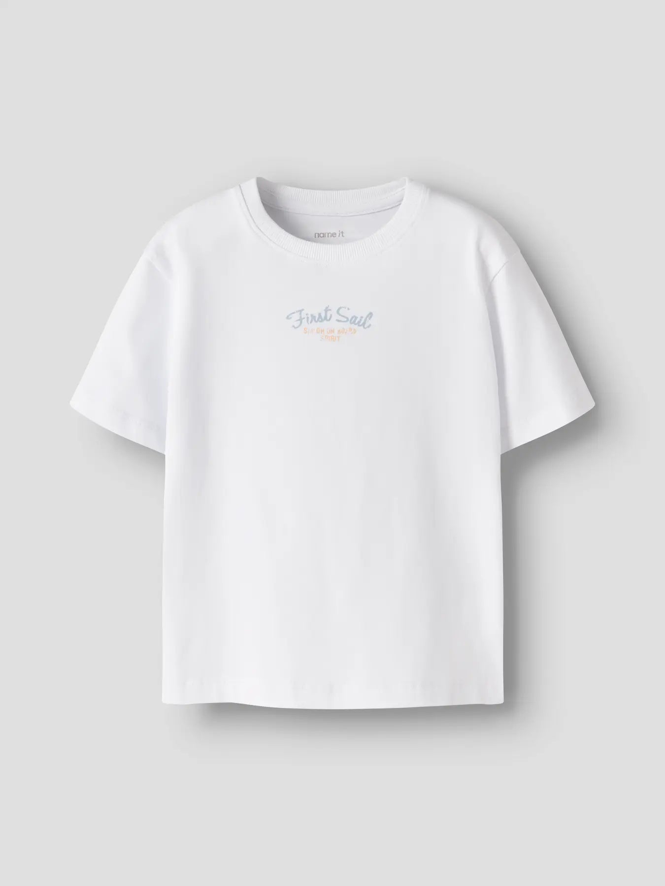T-shirt Lokan, vit
