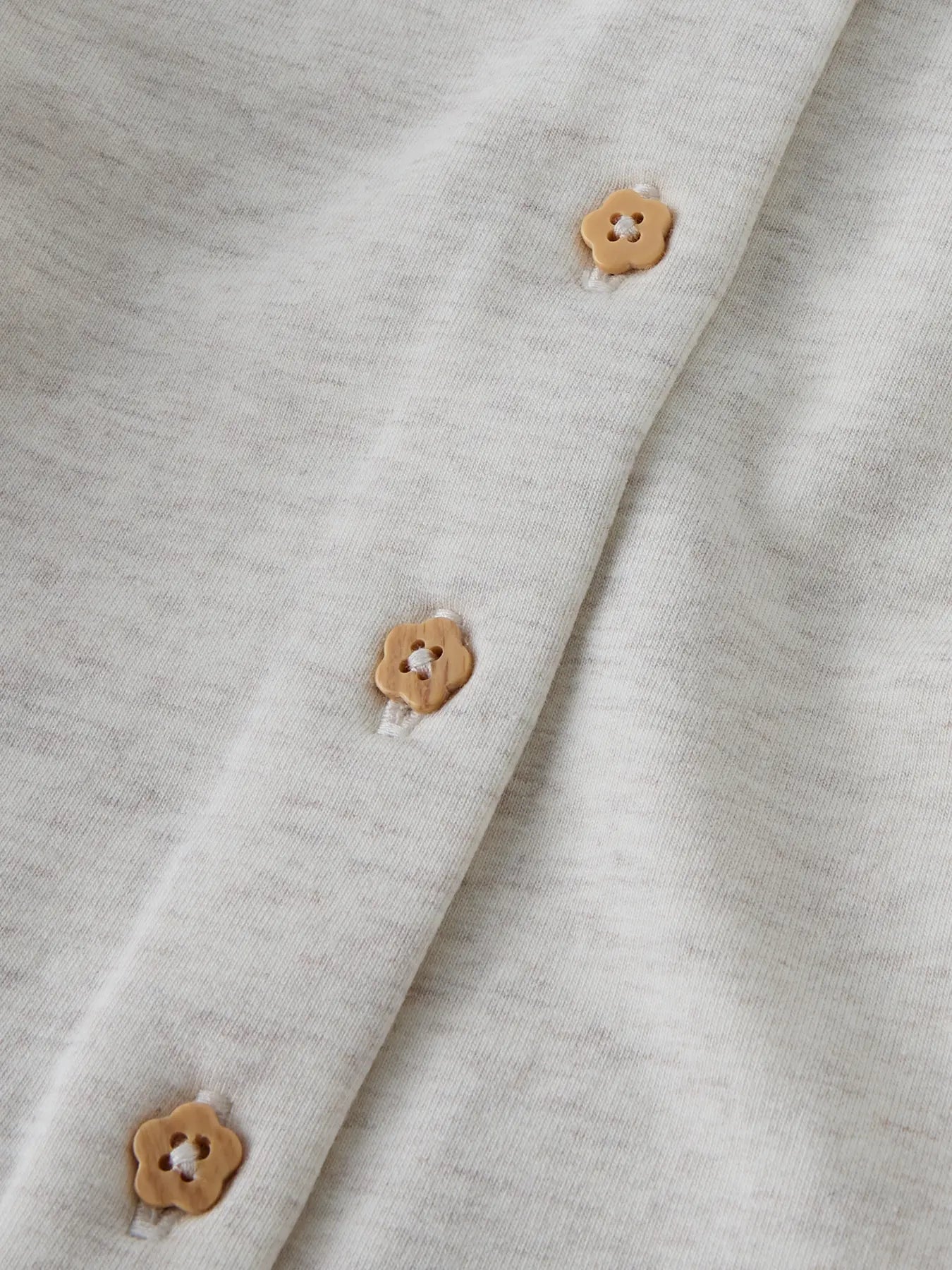 Sweat cardigan, beige