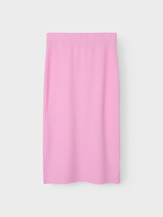 Rosa smal trikåkjol