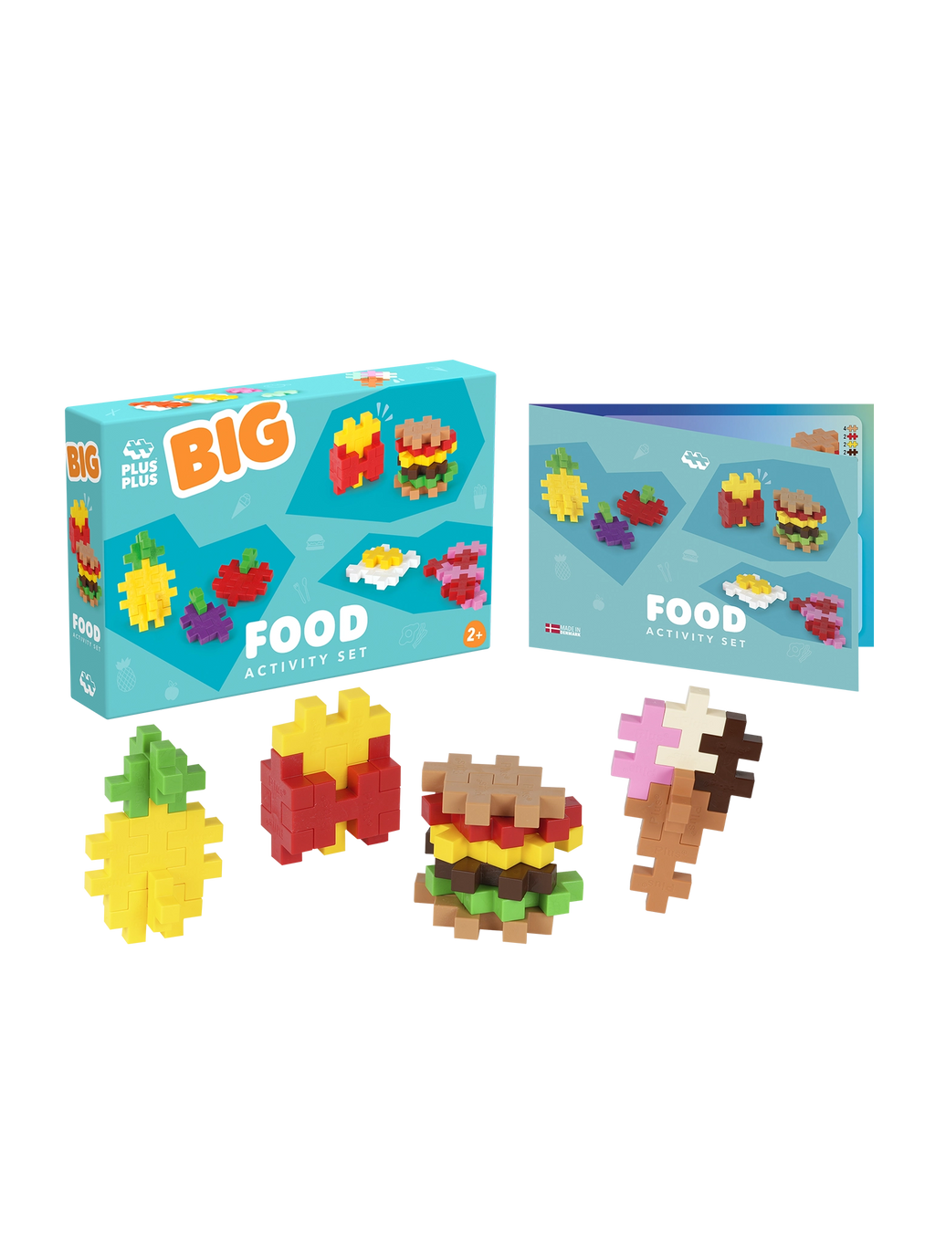 Plus Plus BIG Food activity set