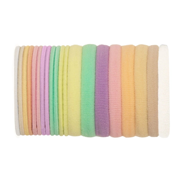 Hårsnoddar mini pastell