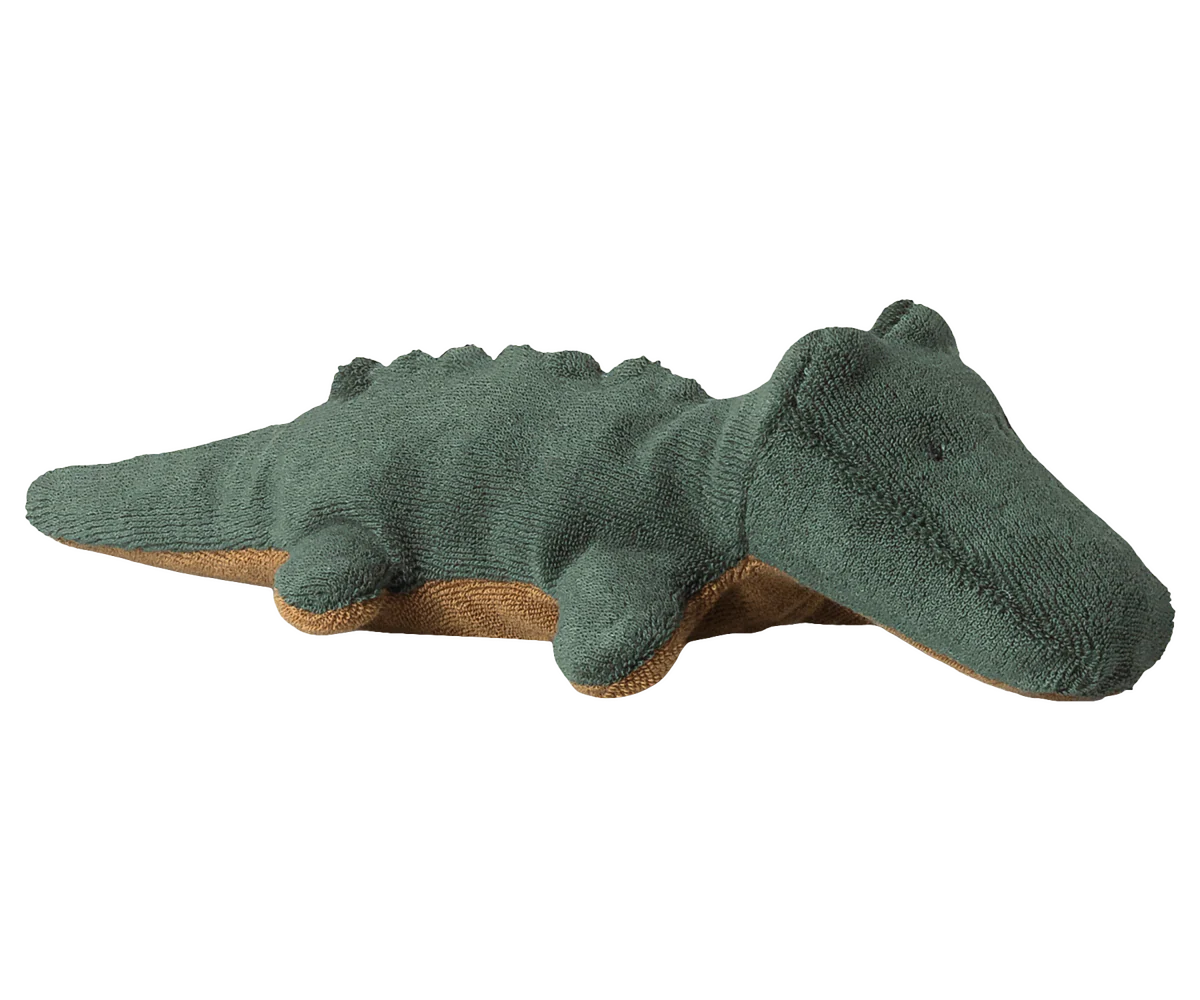 Krokodil mini, skogsgrön