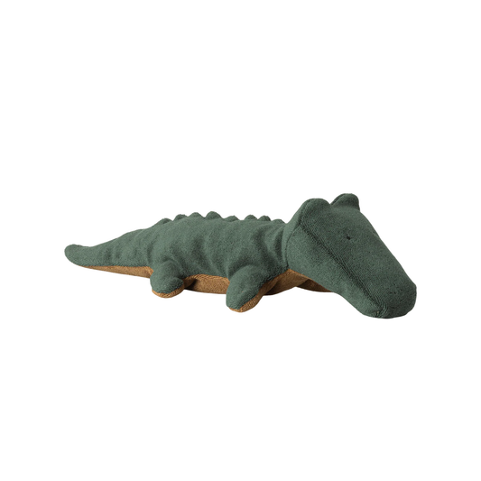 Krokodil liten, skogsgrön