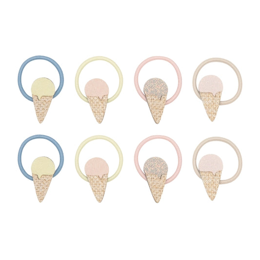 Hårsnoddar mini ice cream