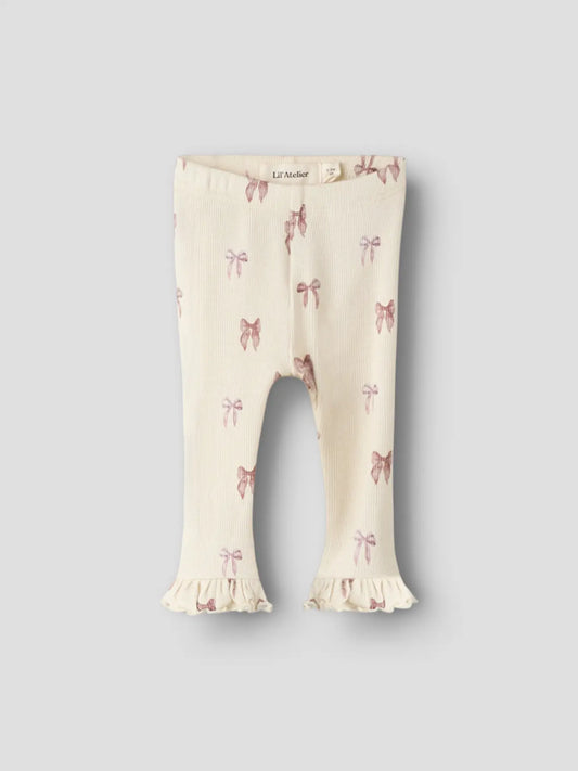 Leggings med rosetter