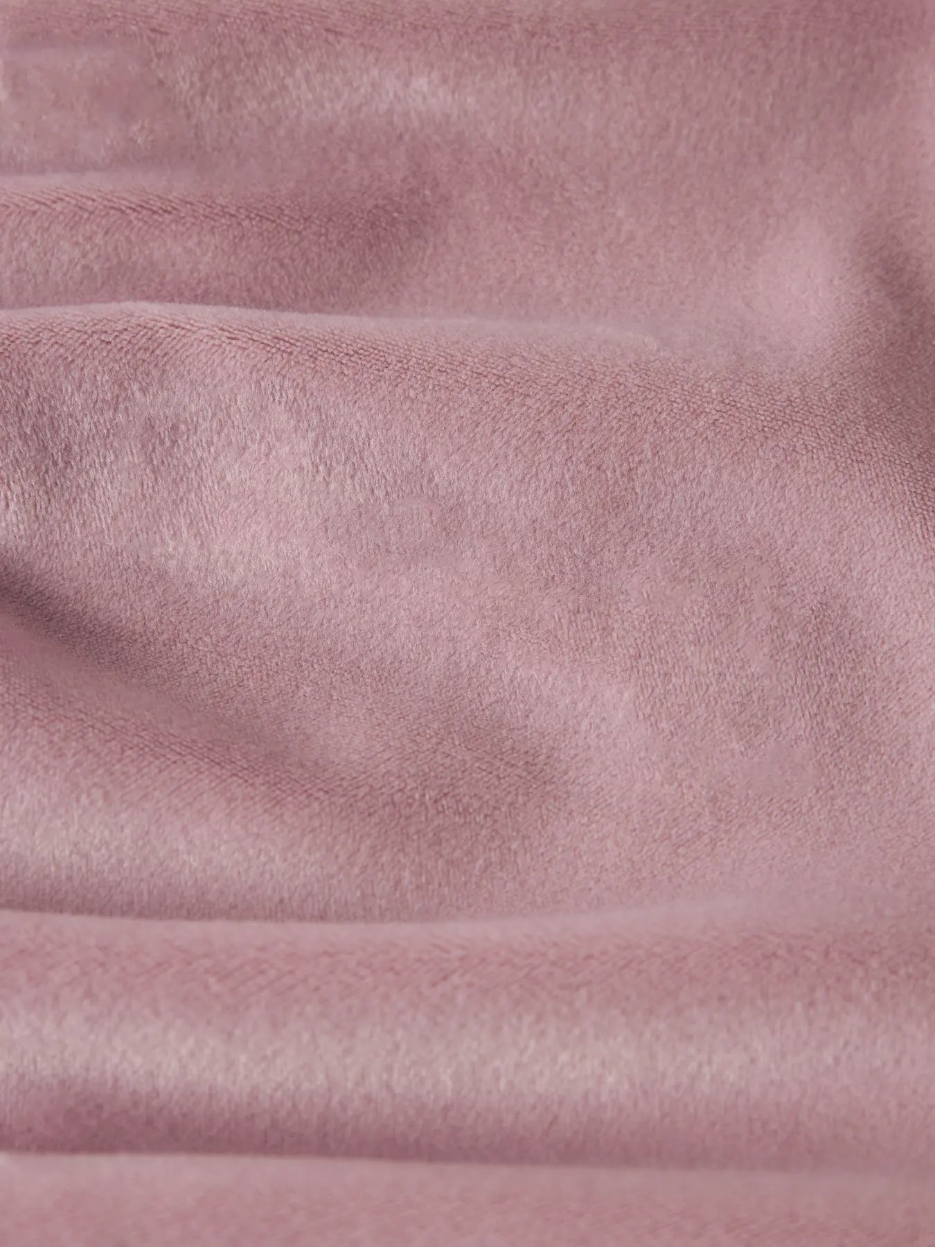 Velourcardigan med huva