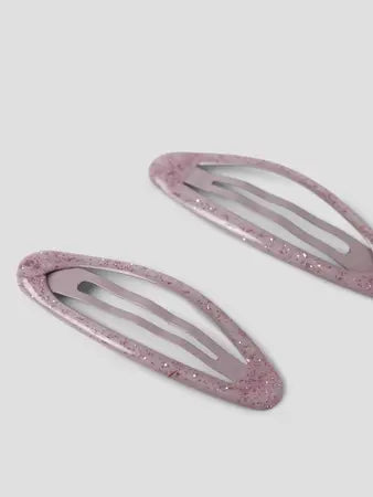 2-pack hårspänne lila