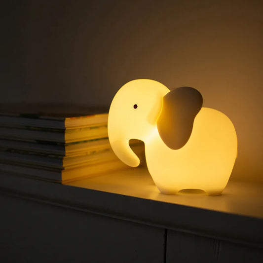 Elefantlampa med fjärrkontroll