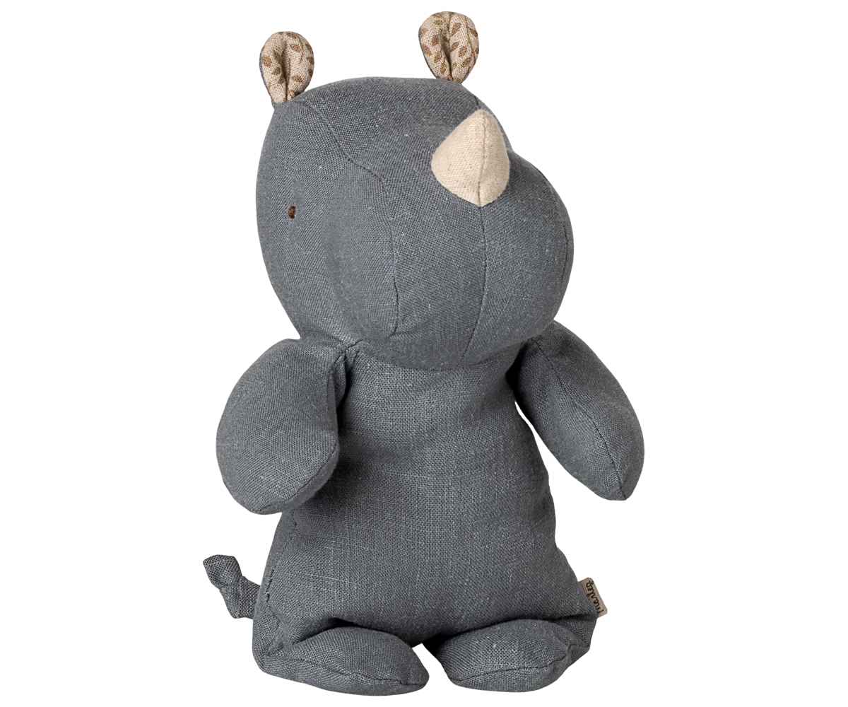 Noshörning, small, Dusty blue