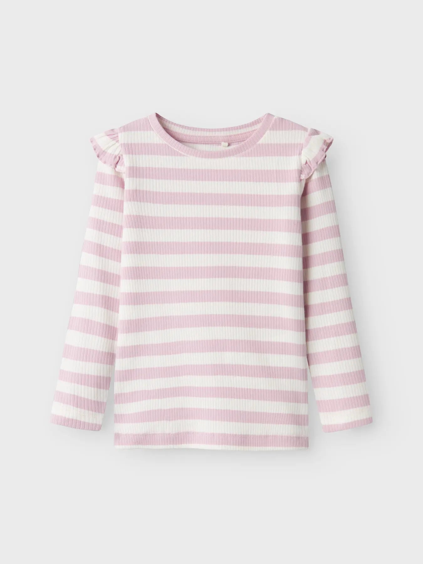 Ribbad randig tröja