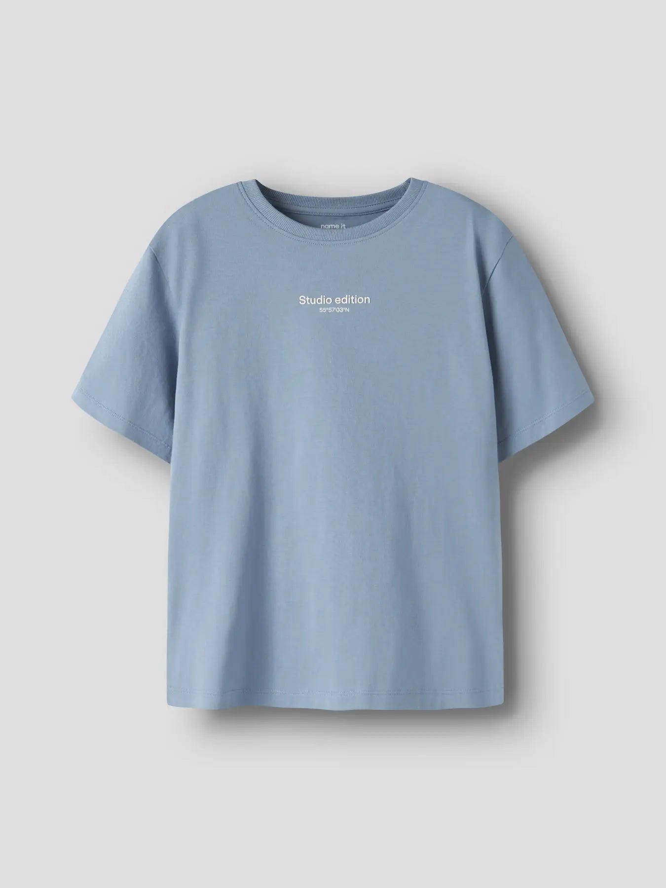 T-shirt Brody, gråblå