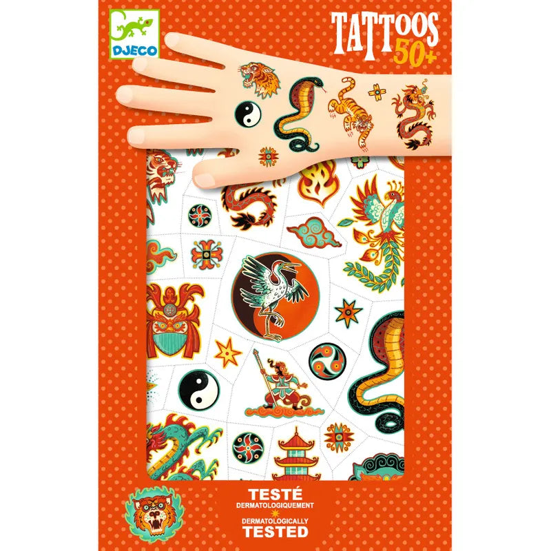 Tatueringar Martial spirit
