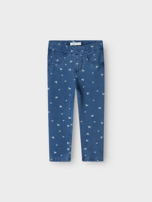 Jeggings Salli med hjärtan