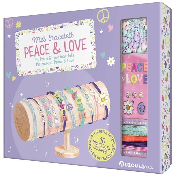 Armbandskit peace & love