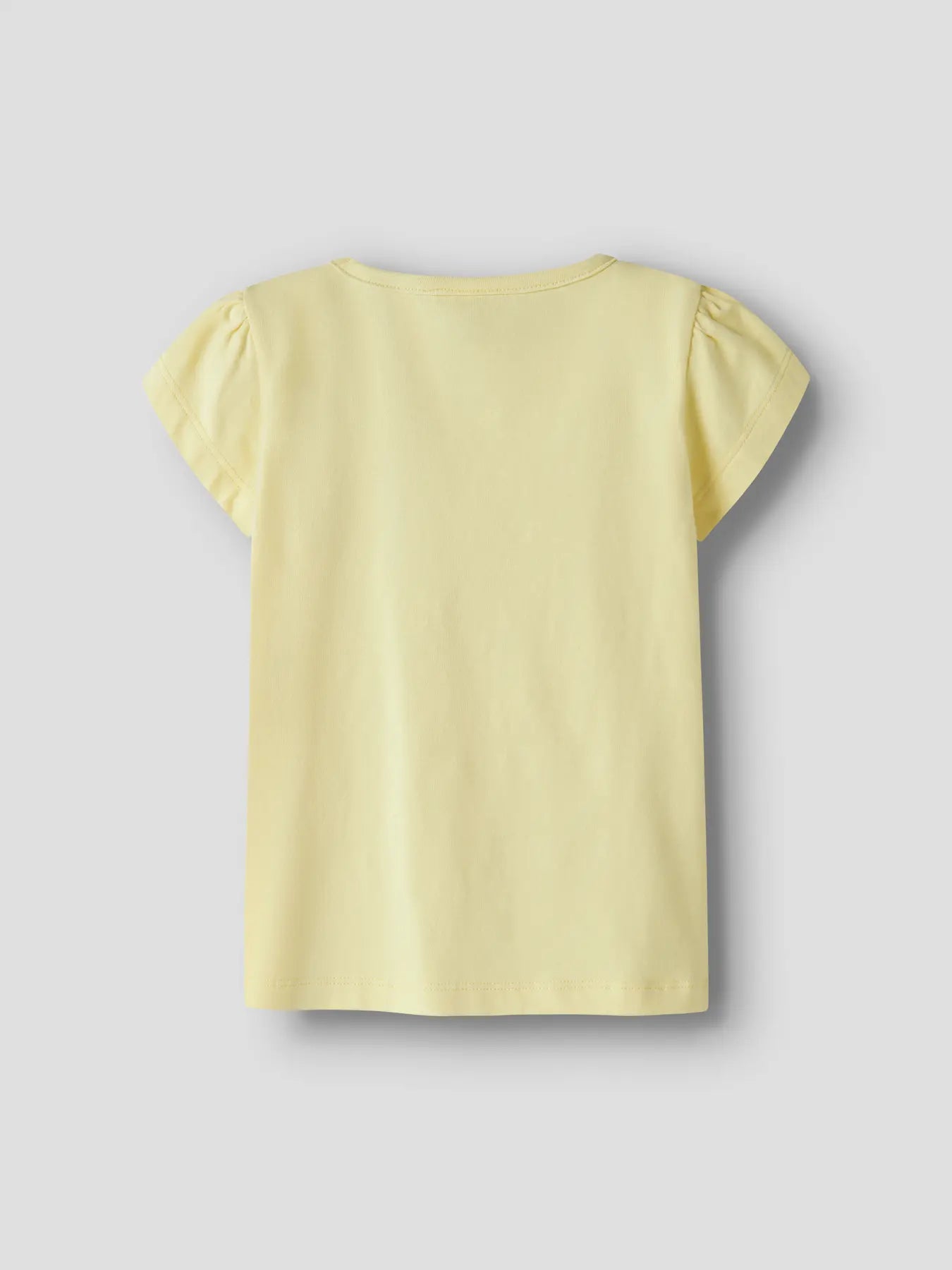 T-shirt Fuba Stitch, gul