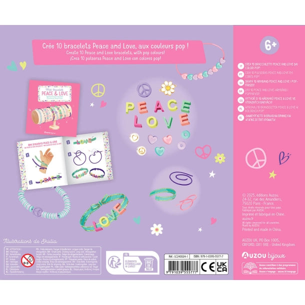 Armbandskit peace & love