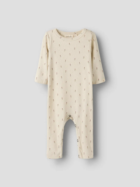 Pyjamas med blommor bebis