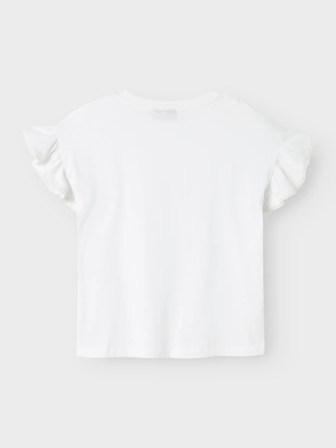 Topp Fang med capsleeve, vit