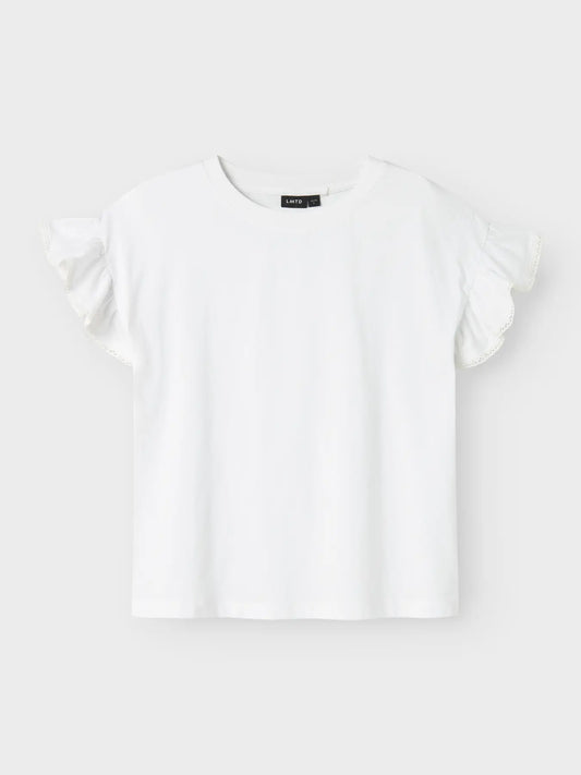 Topp Fang med capsleeve, vit