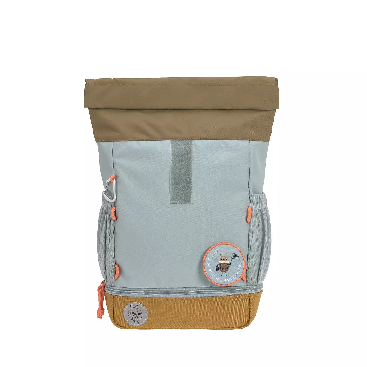 Ryggsäck mini rolltop Nature light blue