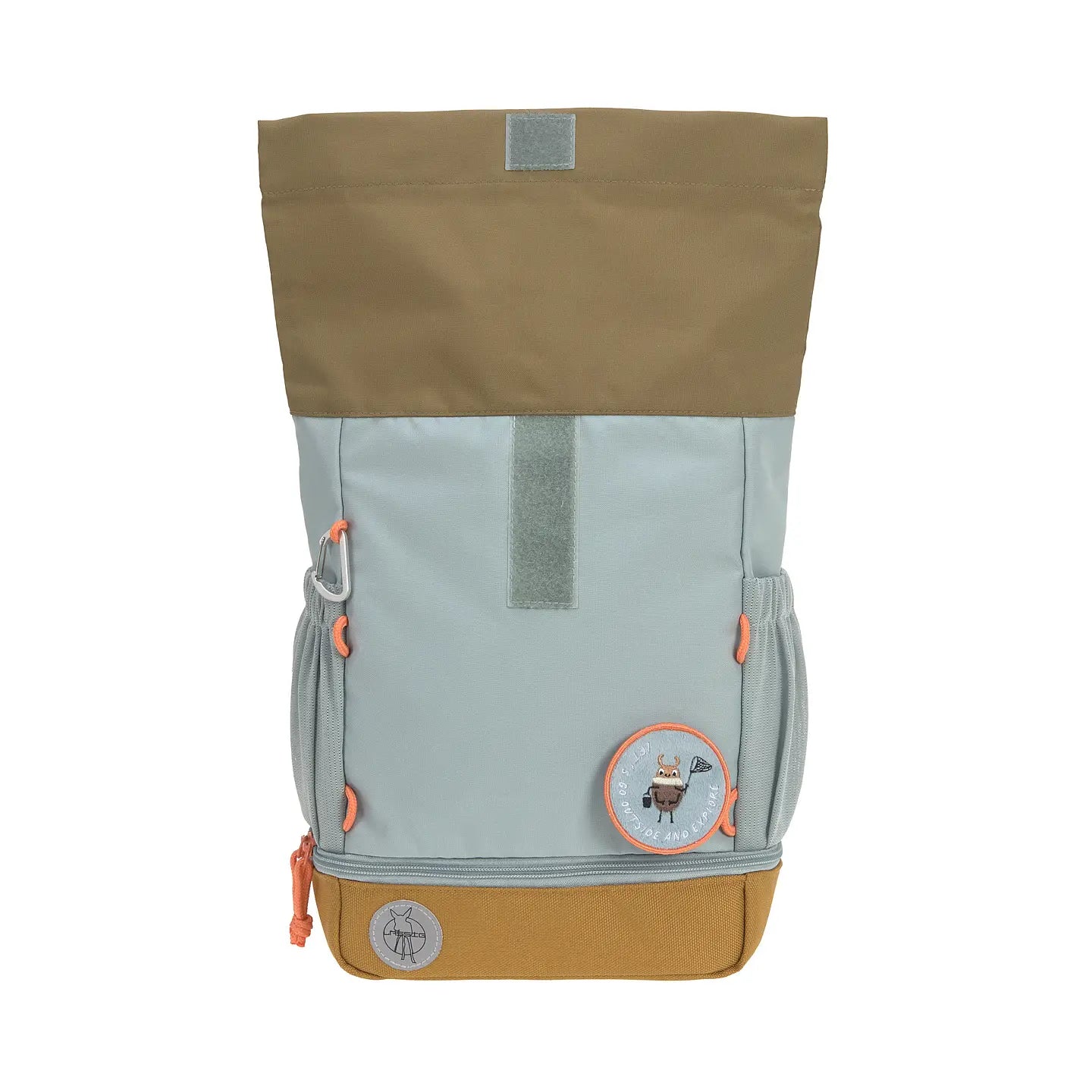 Ryggsäck mini rolltop Nature light blue