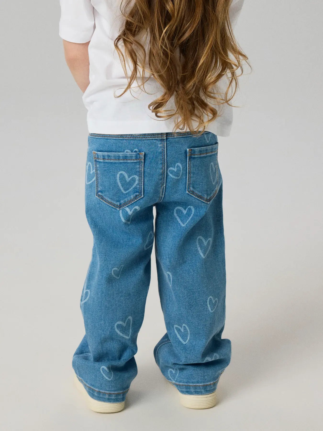 Jeans Rose hjärtan