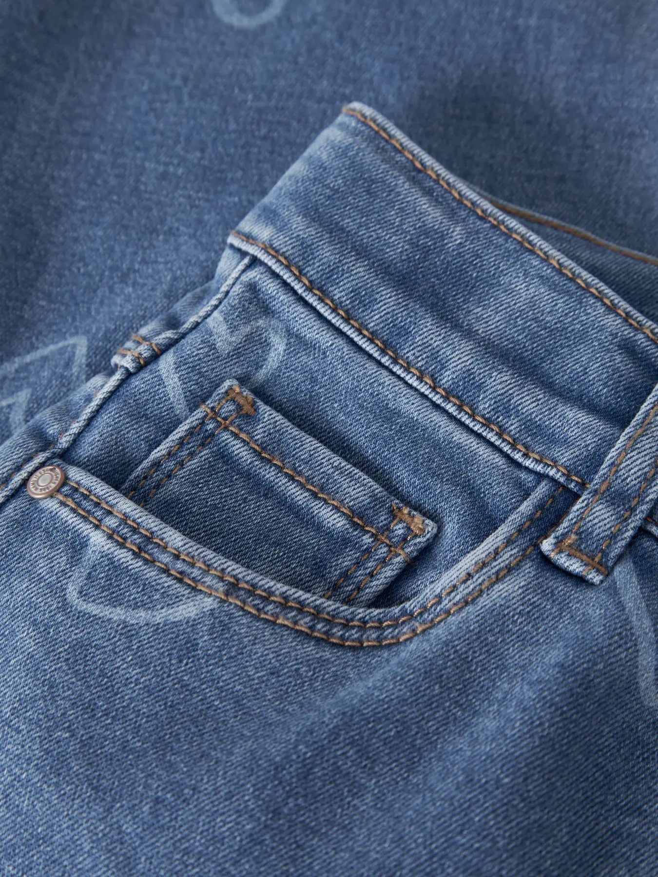 Jeans Rose hjärtan