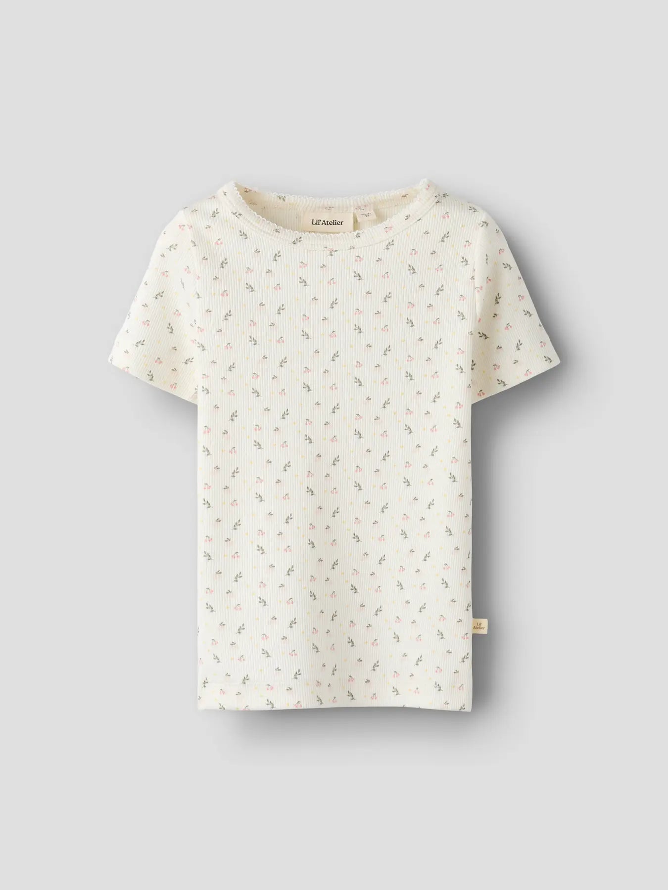 Kortärmad tröja med fruktprint