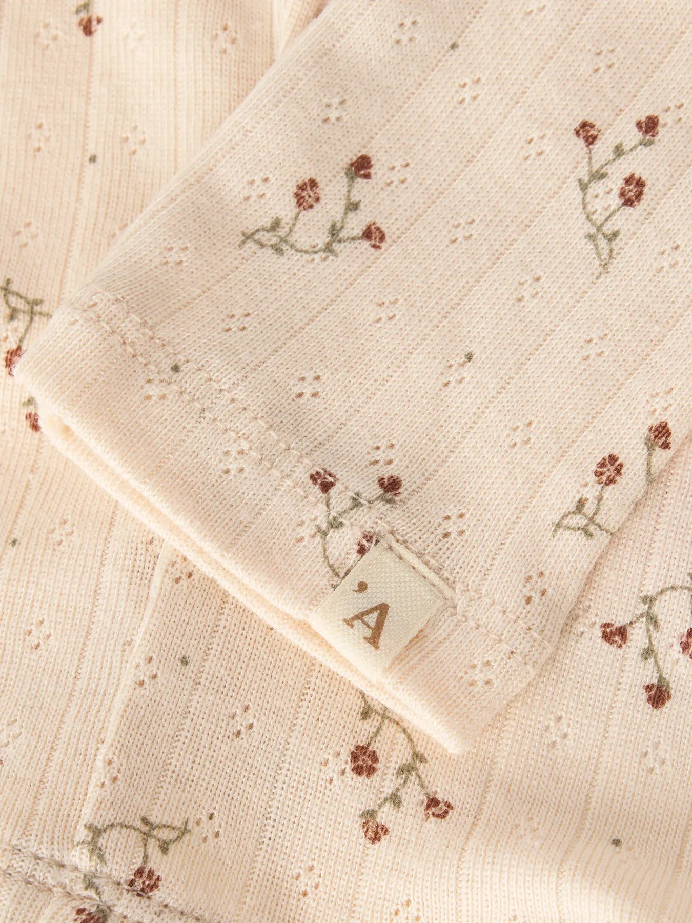 Leggings med blomkvistar