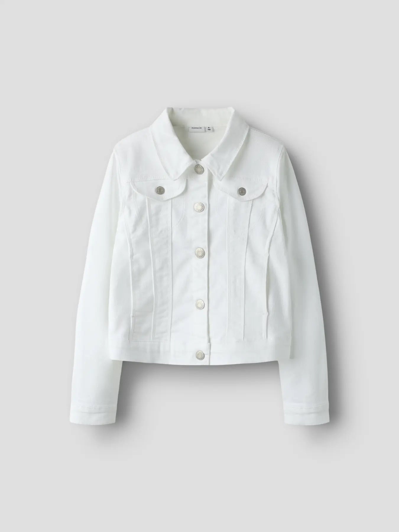Jeansjacka vit