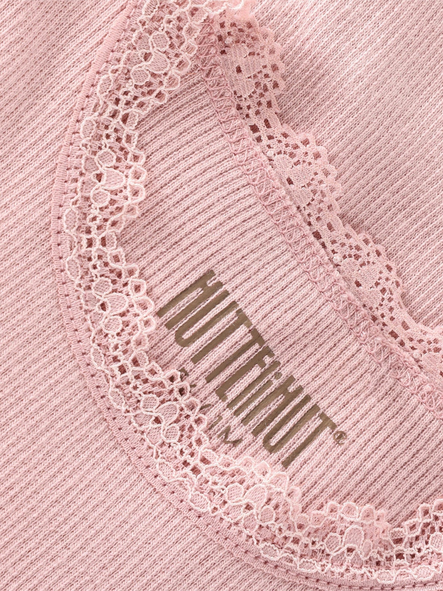 Body med spets, ljusrosa