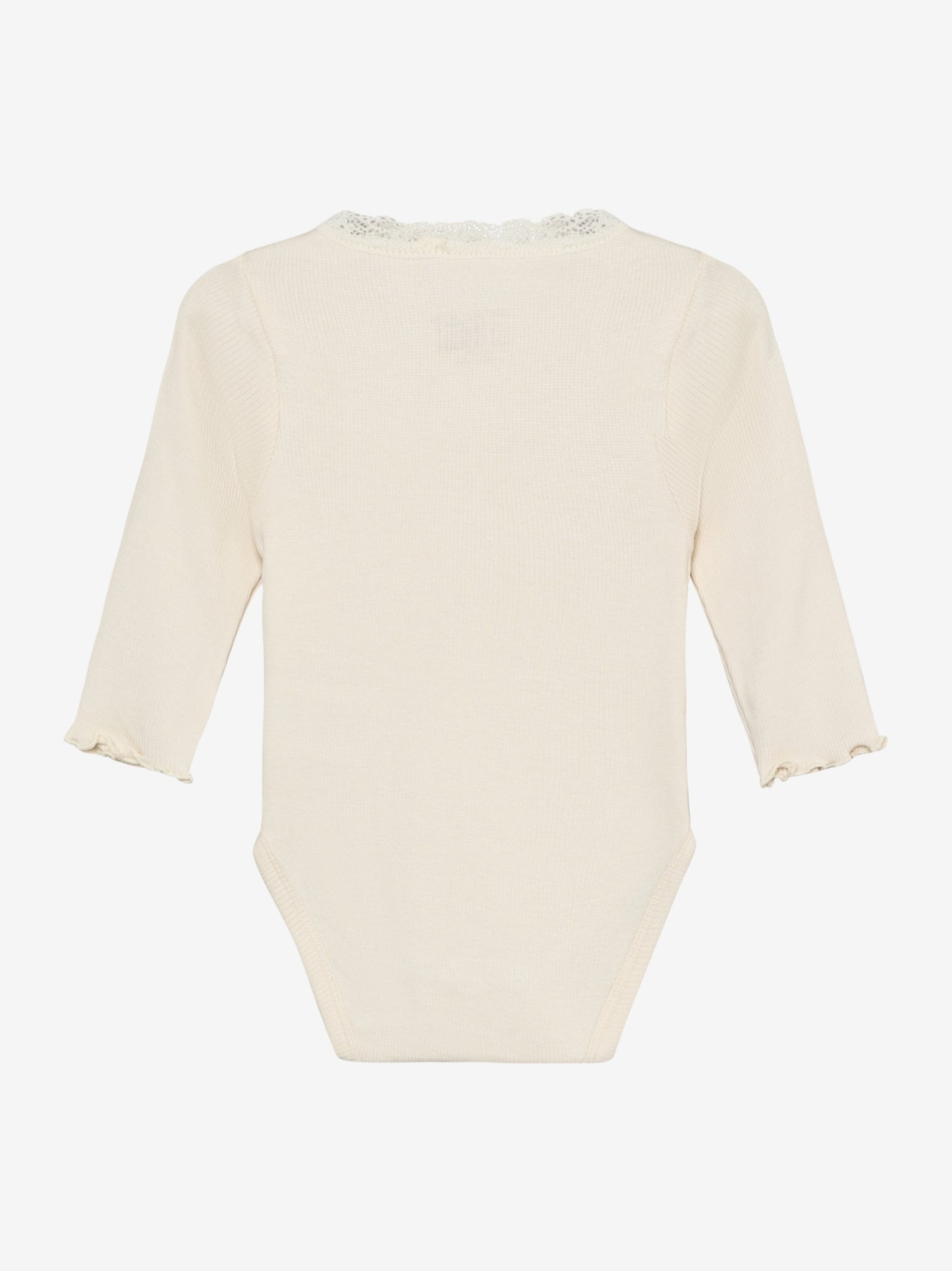 Body med spets, vit