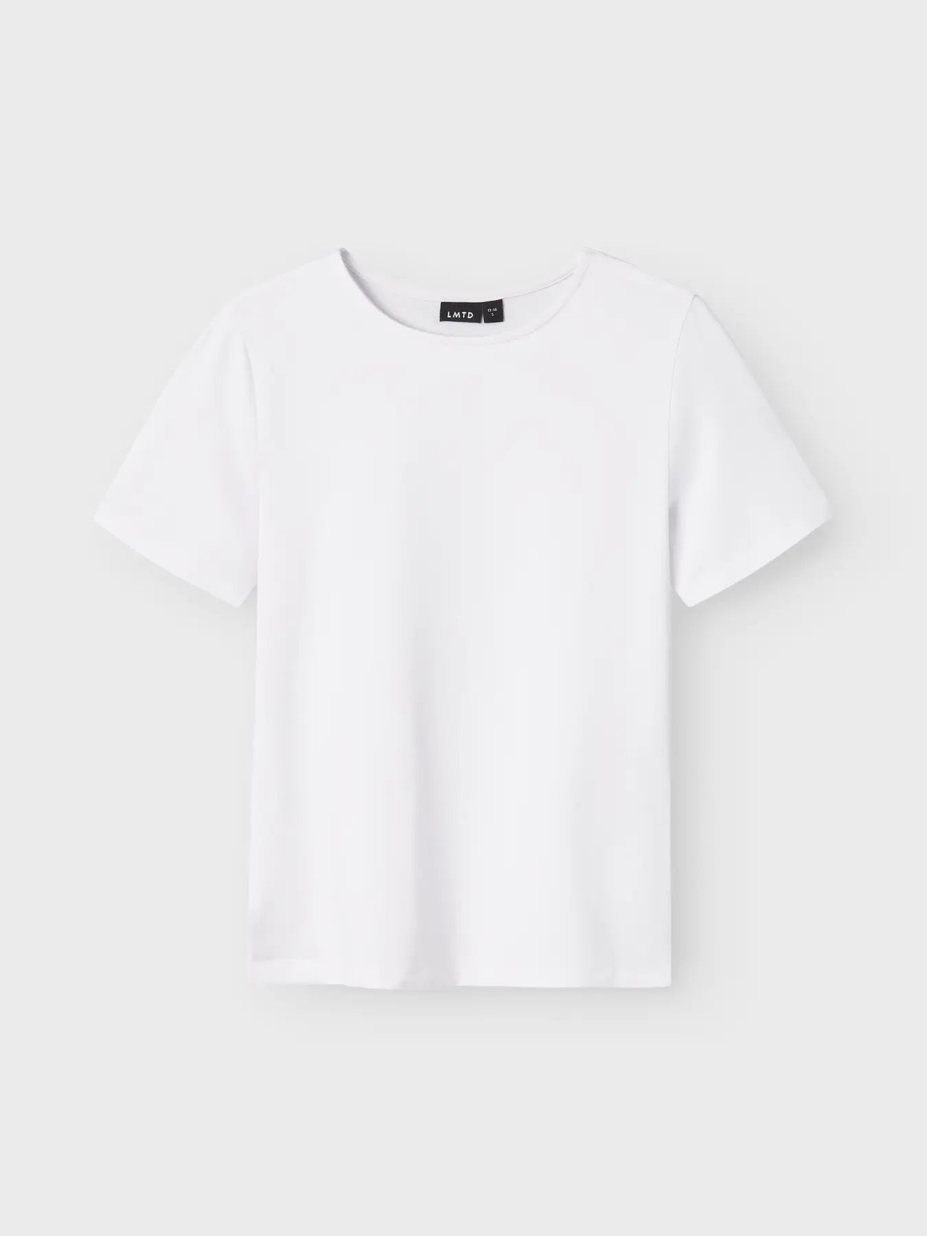 Vit topp, smal passform