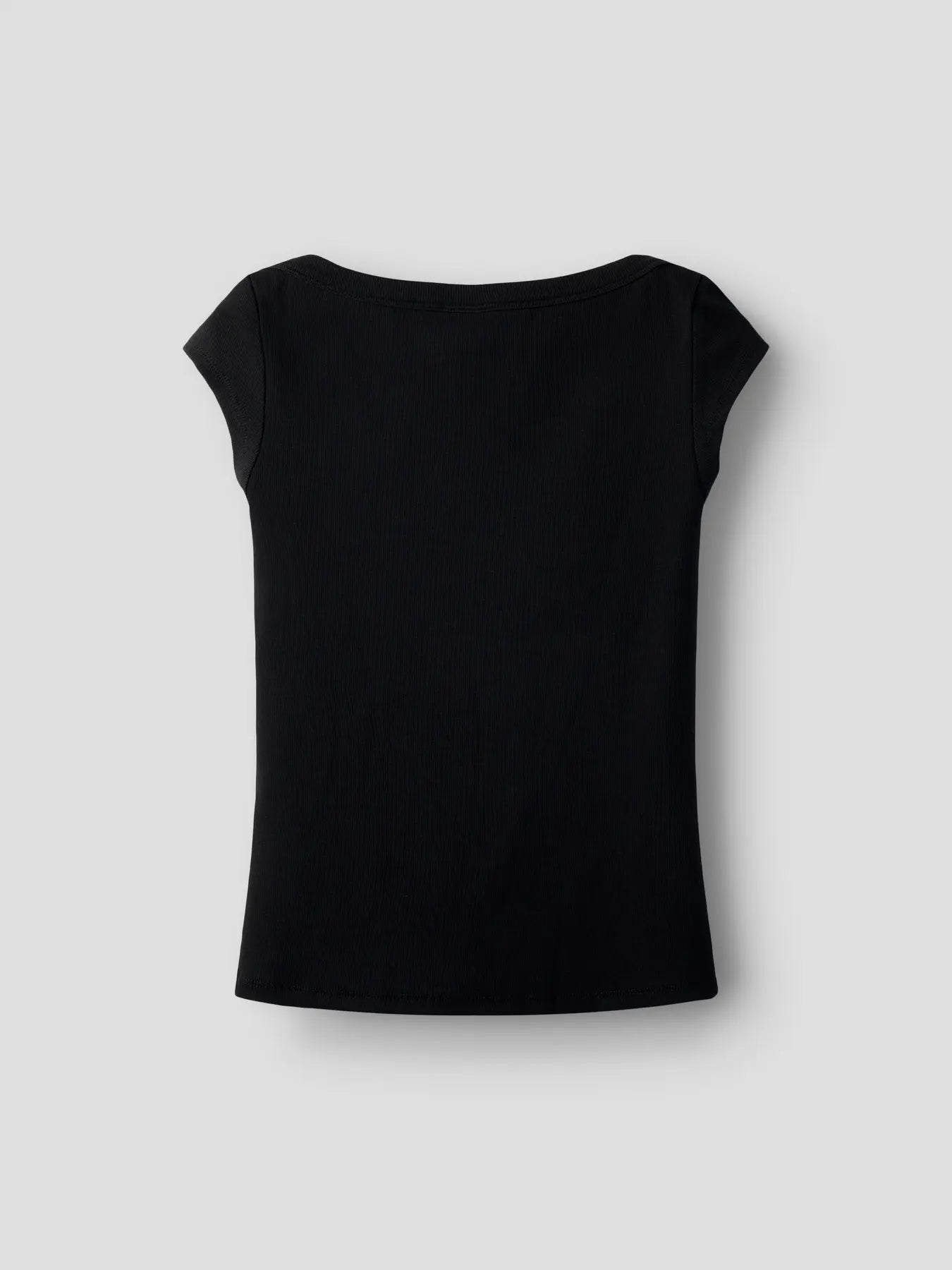 Topp med båtringning, svart