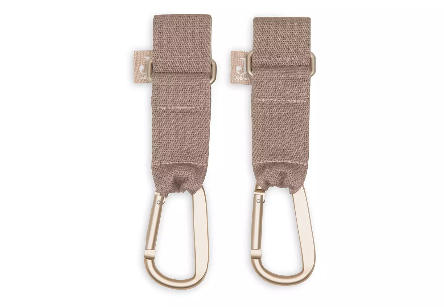 Barnvagnskrokar 2-pack, Milky coffee