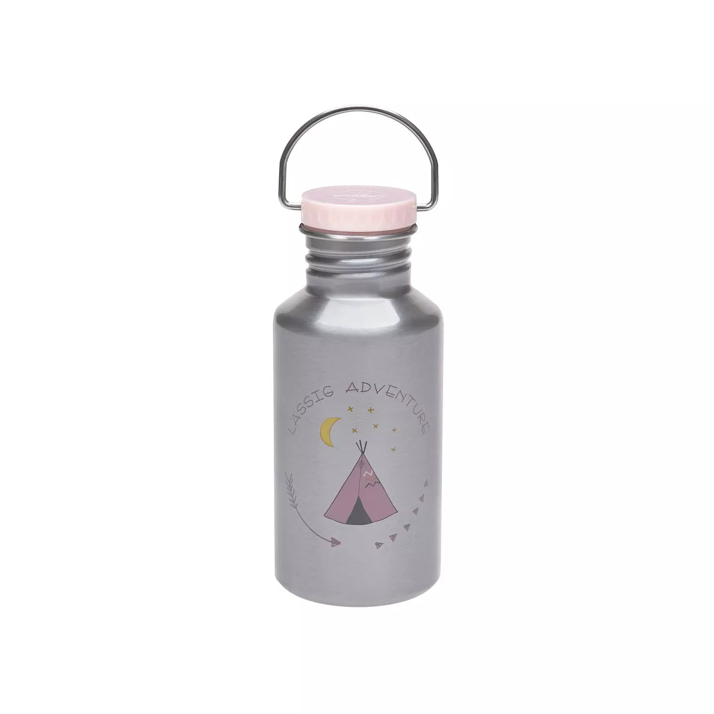 Vattenflaska rostfritt stål, adventure tipi