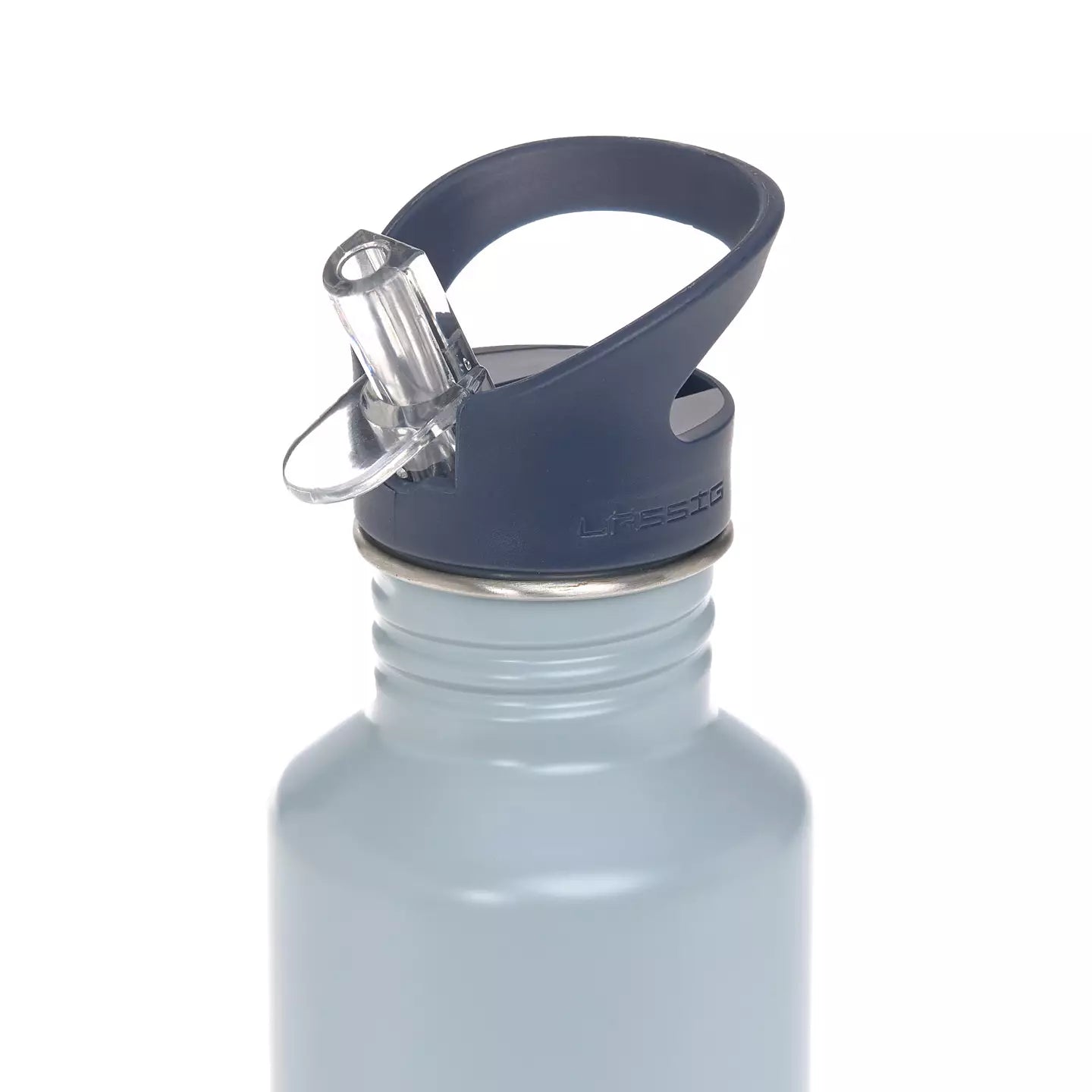 Vattenflaska rostfritt stål, light blue