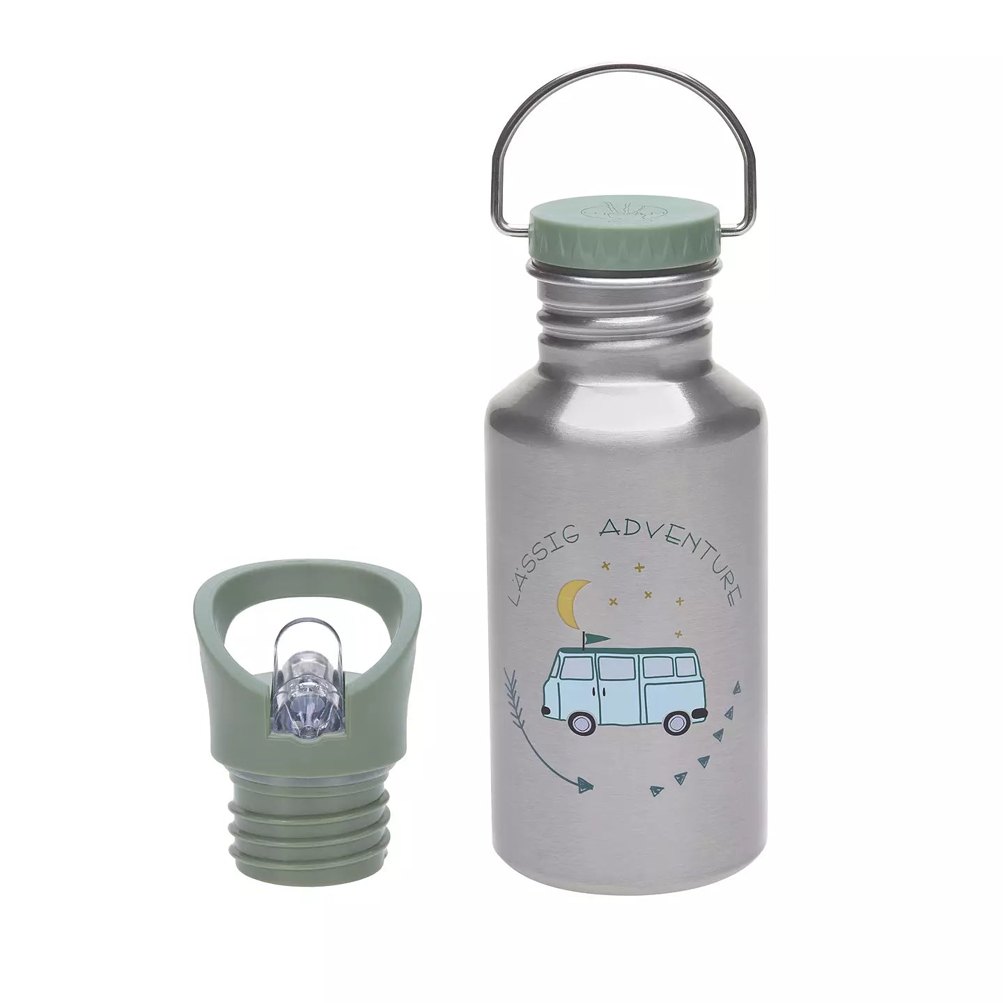 Vattenflaska rostfritt stål, adventure bus