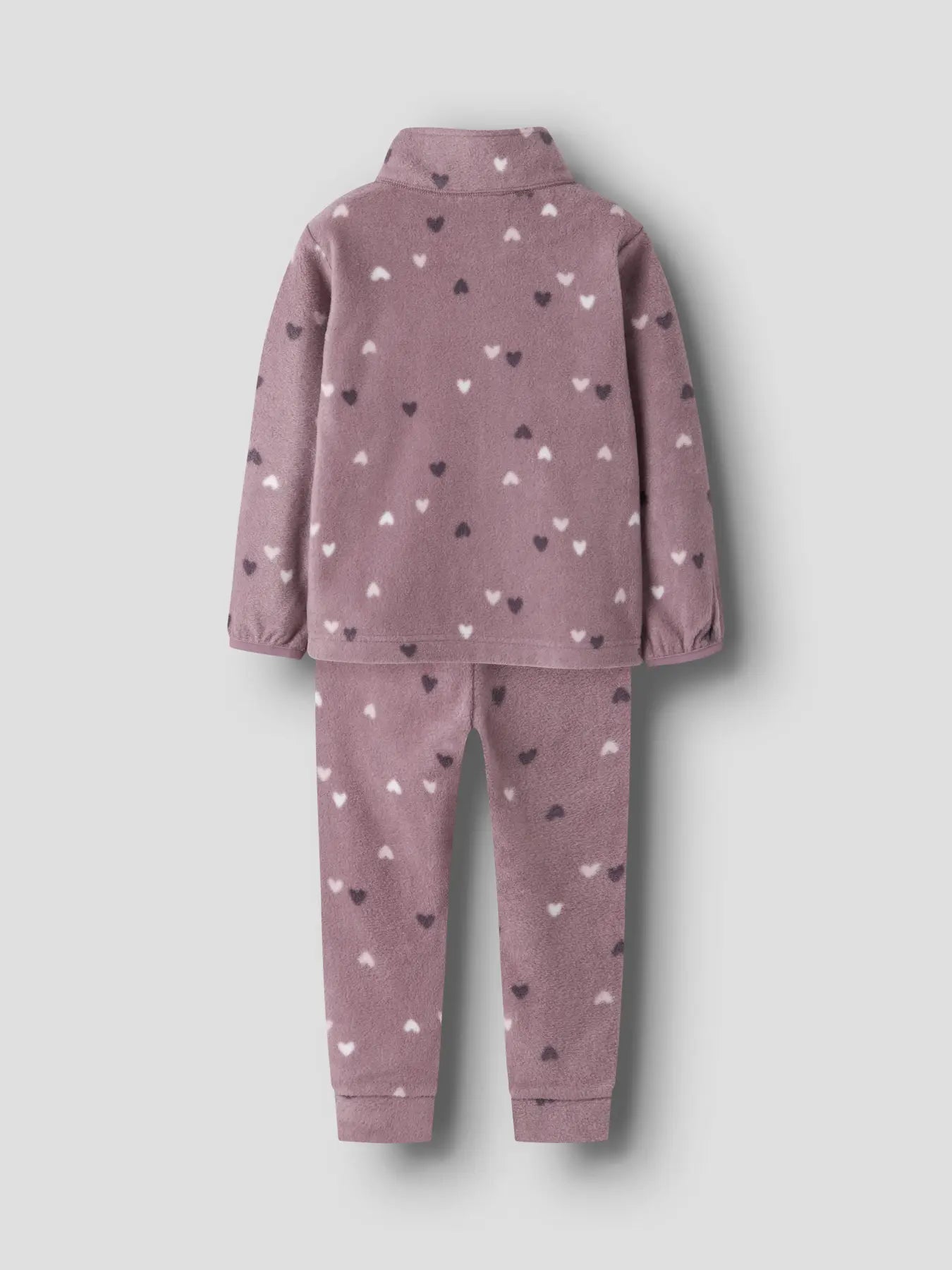 Fleece set Spektra, hjärtan
