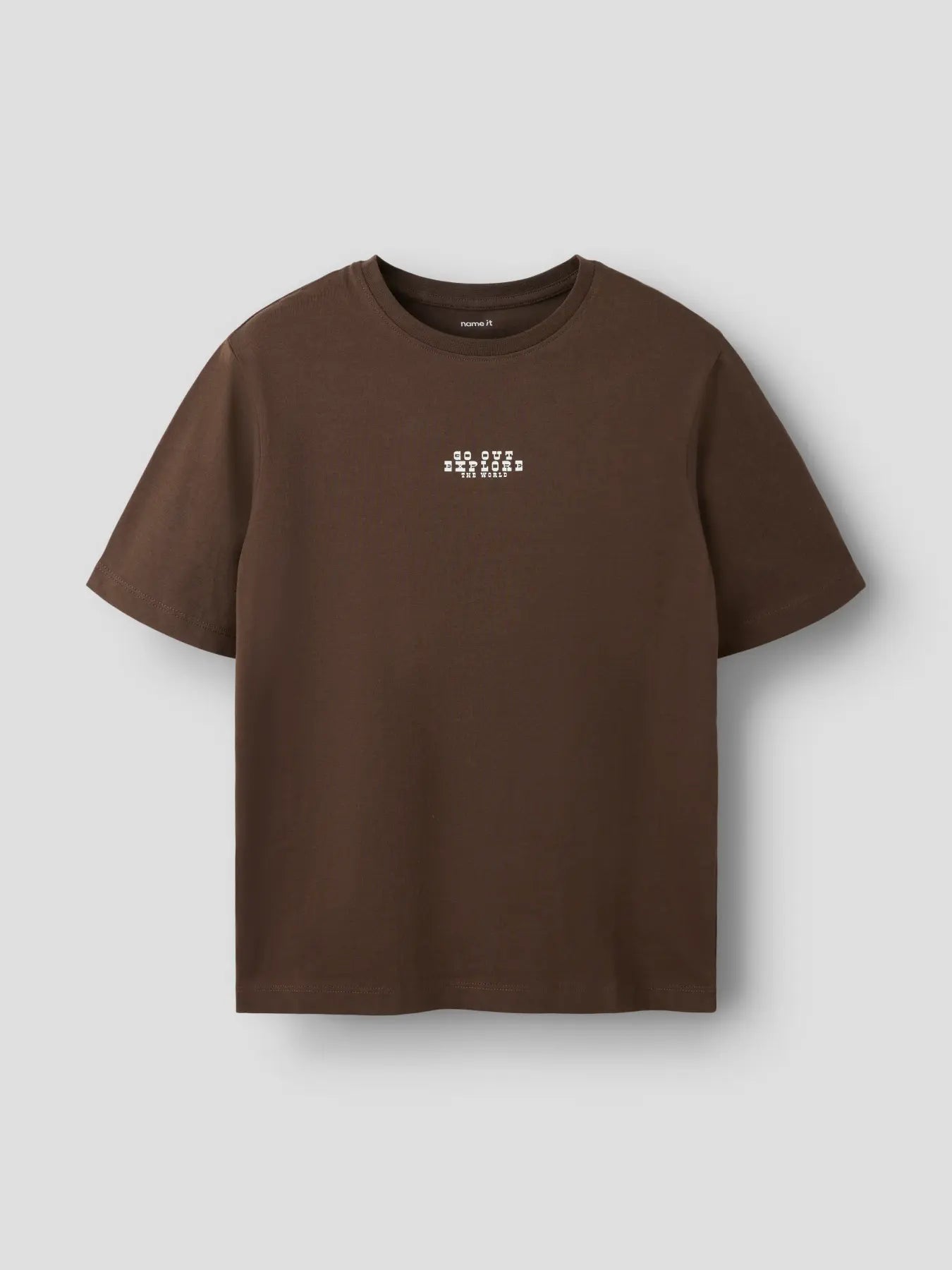 T-shirt Logan, brun